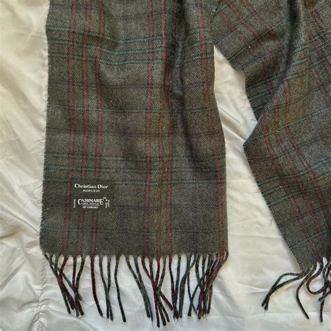 dior cashmere scarf